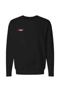 Hash Marks Crewneck — Black
